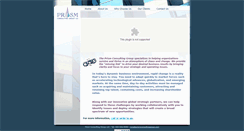 Desktop Screenshot of prismconsultinggroup.com